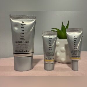 Elizabeth Arden Prevage Night/Nuit Anti-Aging Cream - Silver and Yellow